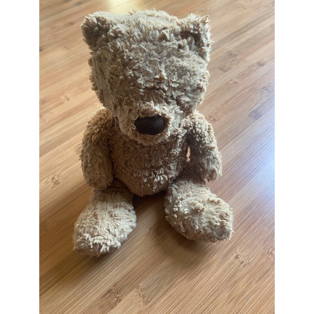 Plush tan brown jellycat stuffed bear